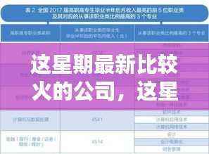 这星期热门公司入门指南,掌握关键技能,洞悉最新趋势