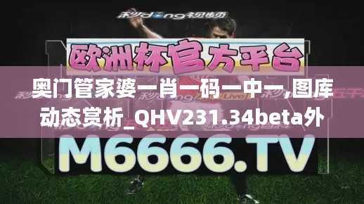 奥门管家婆一肖一码一中一,图库动态赏析_QHV231.34beta外测版
