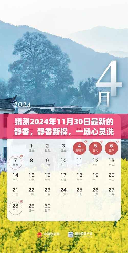 揭秘静香新探,心灵洗涤的自然之旅,预测2024年11月30日的奇遇