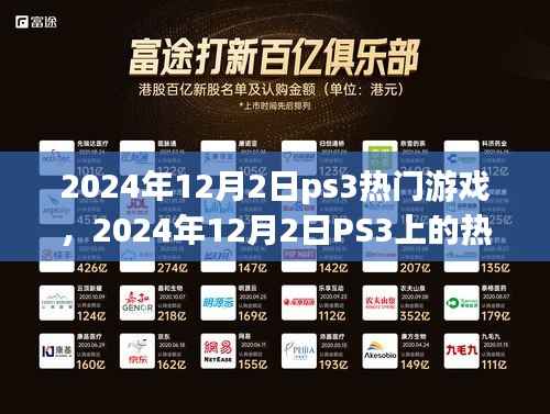 2024年PS3热门游戏盛宴,不容错过的经典之作