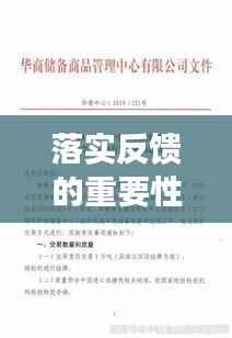 落实反馈的重要性及实践应用策略