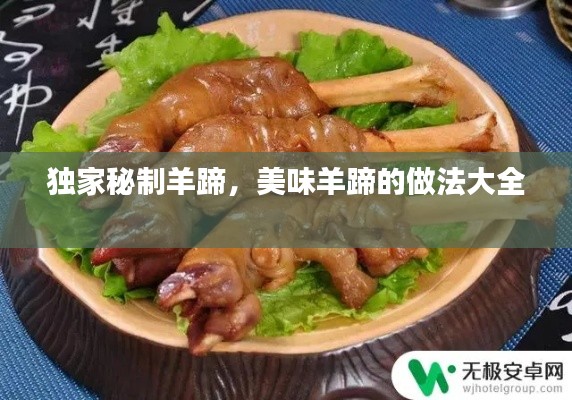 独家秘制羊蹄,美味羊蹄的做法大全
