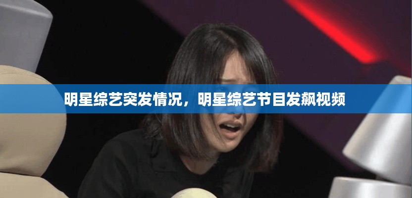 明星综艺突发情况,明星综艺节目发飙视频