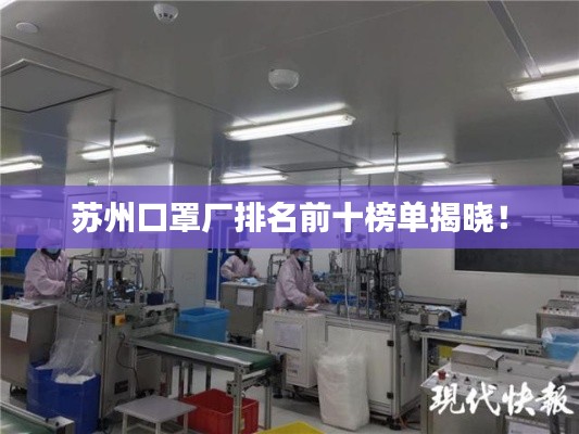 苏州口罩厂排名前十榜单揭晓!